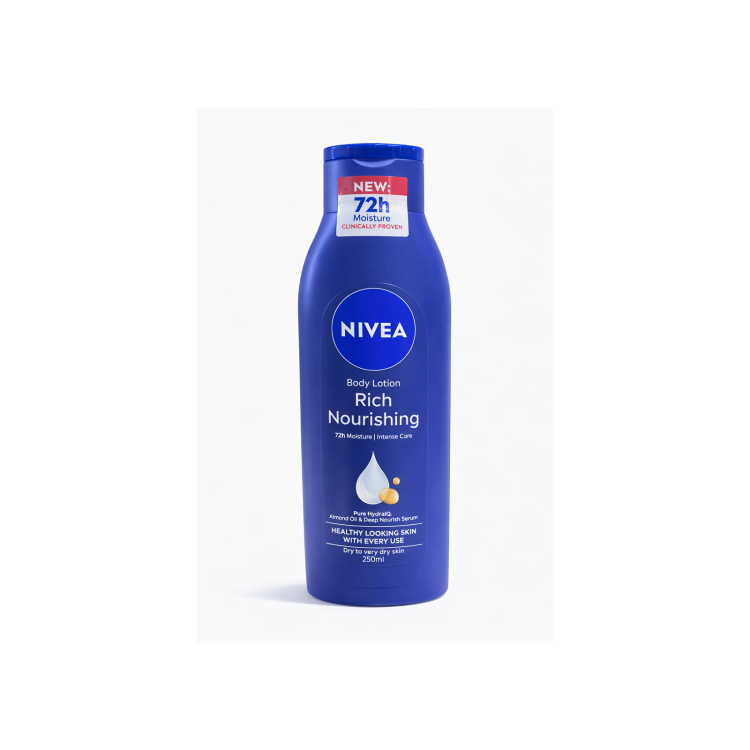 NIVEA BODY LOTION RICH NOURISHING – 250ML