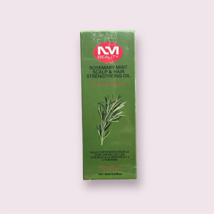 NM Beauty Rosemary Mint Scalp & Hair Strengthening Oil 60ml 