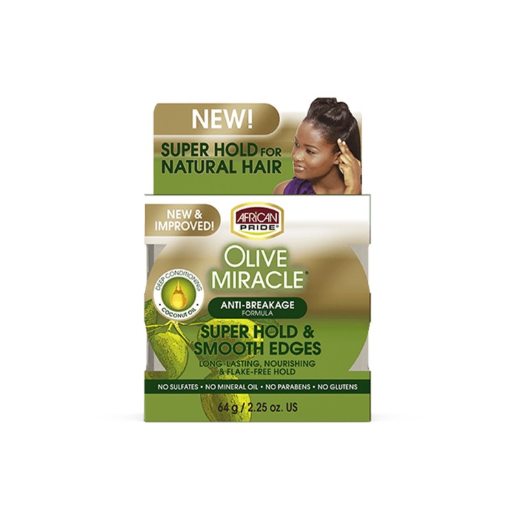 Olive Miracle Anti-Breakage Super Hold Smooth Edges 64g