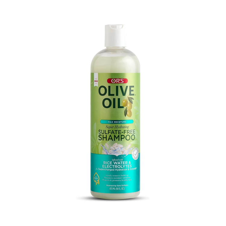 ORS Olive Oil Max Moisture Super Hydrating Sulfate-Free Shampoo 473 mL / 16 Fl. Oz.