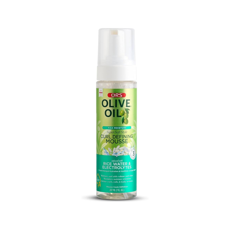 ORS Olive Oil Max Moisture Super Soft Style Curl Defining Mousse 207 mL / 7 Fl. Oz.