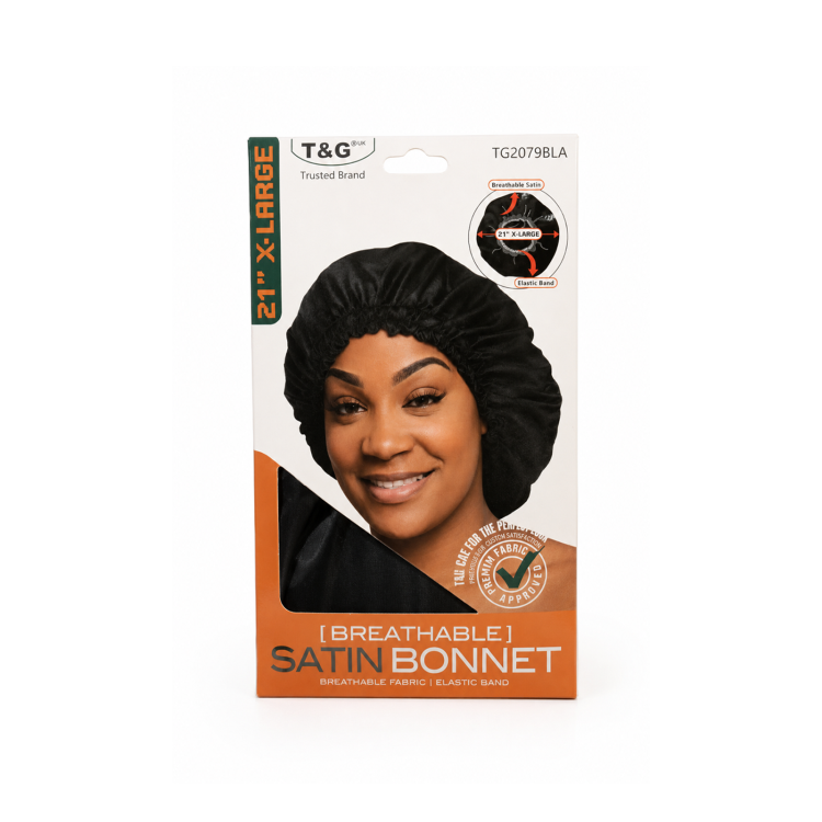T&G UK Breathable Satin Bonnet 21