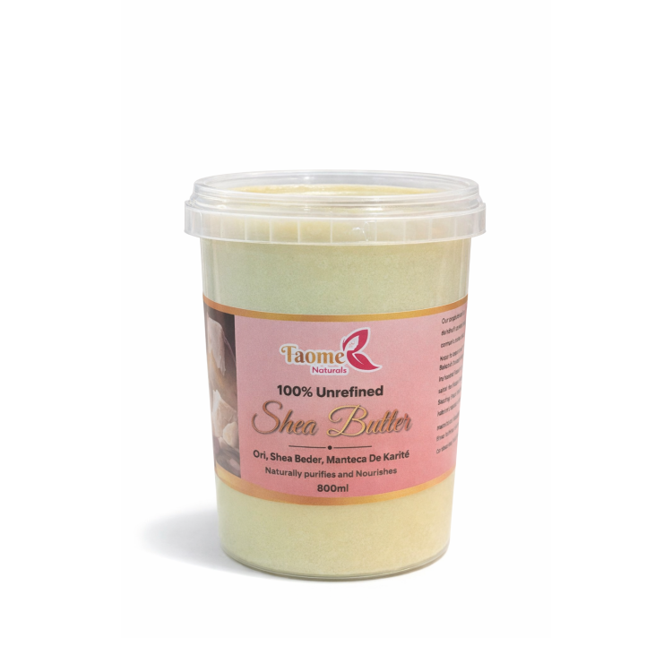 Taome 100% African Refined  Shea Butter  500g