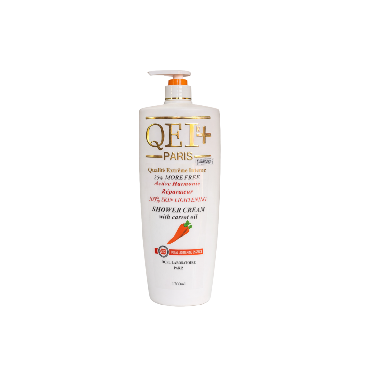 QUI+ PARIS SHOWER CREAM WTH CARROT OIL 1200ML