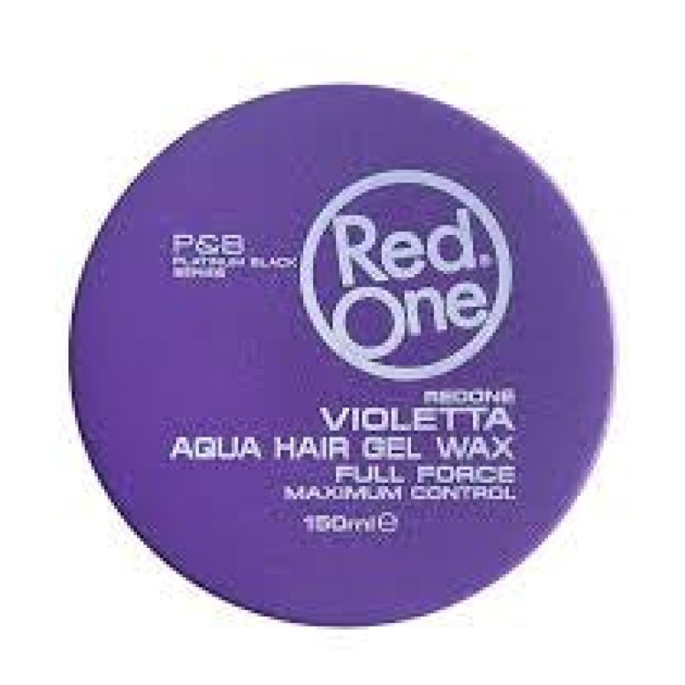 Red One Purple Aqua Hair Gel Wax