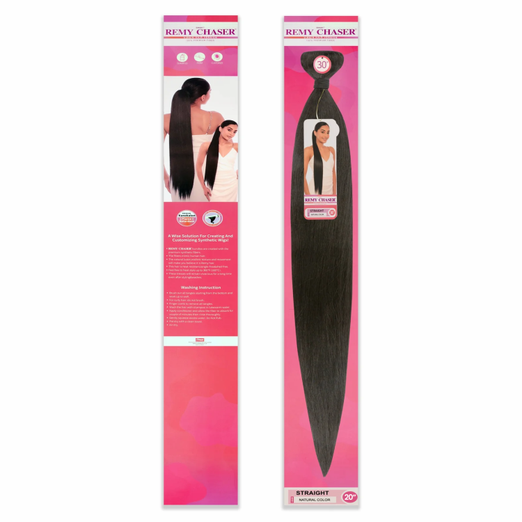 REMY CHASER STRAIGHT WAVE NATURAL COLOR 30