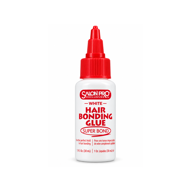 SALON PRO WHITE HAIR BONDING GLUE SUPER BOND 1Oz