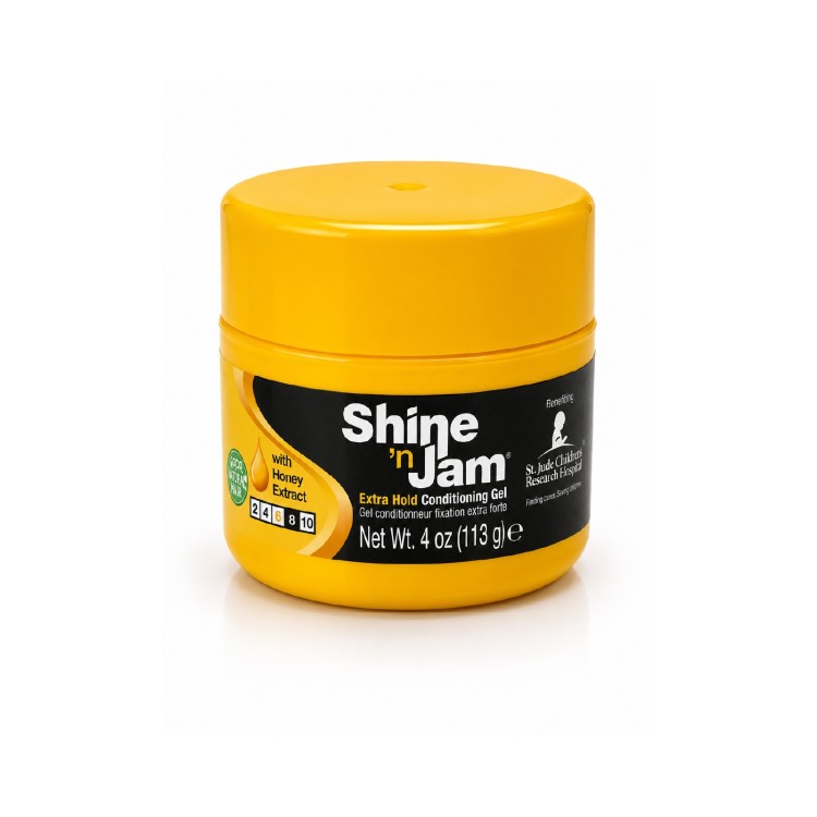 SHINE N JAMEXTRA HOLD CONDITIONING GEL 4OZ (113 ml)