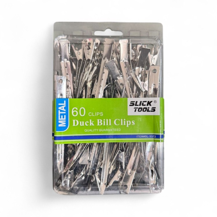 Slick Tools 60 Clips Duck Bill Clips 