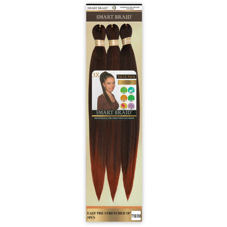 Smart Braid Pre-Stretched 3X PACK 28” - COLOR 350