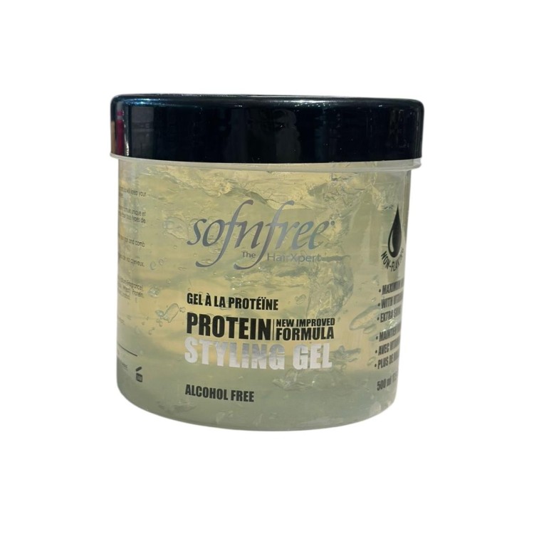 Sofnfree Protein Styling Gel Clear 17.6oz