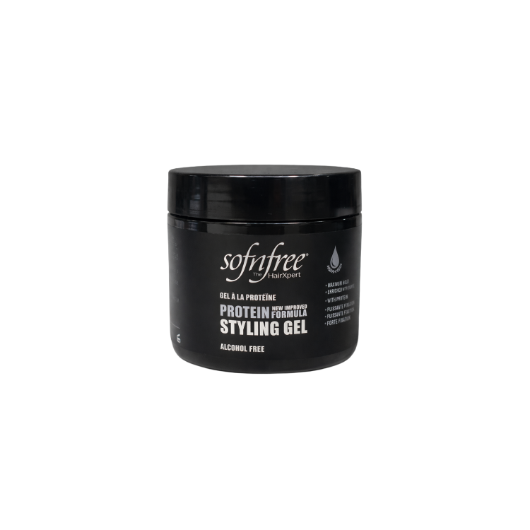 SOFNFREE THE HAIRXPERT PROTEIN STYLING GEL – ALCOHOL FREE