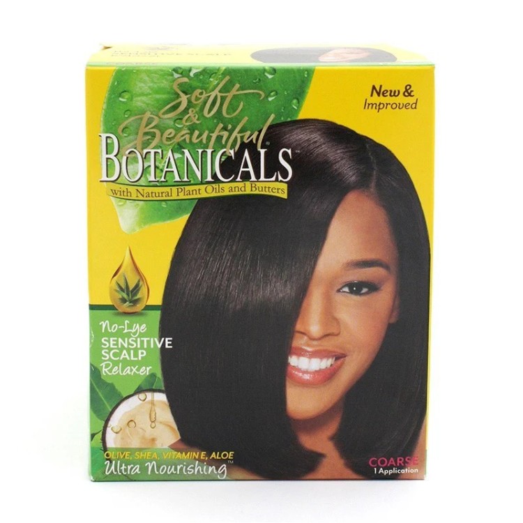 Soft & Beautiful Botanicals Sensitive scalp Relaxer  Regular