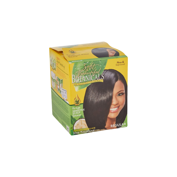Soft And Beautiful Botanicals No Mix Texturizer for sensitive scalps Super 