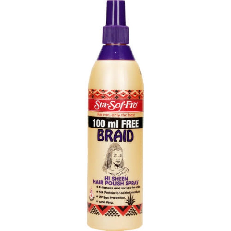 Sta-Sof-Fro Braid  Spray Shampoo 350ml
