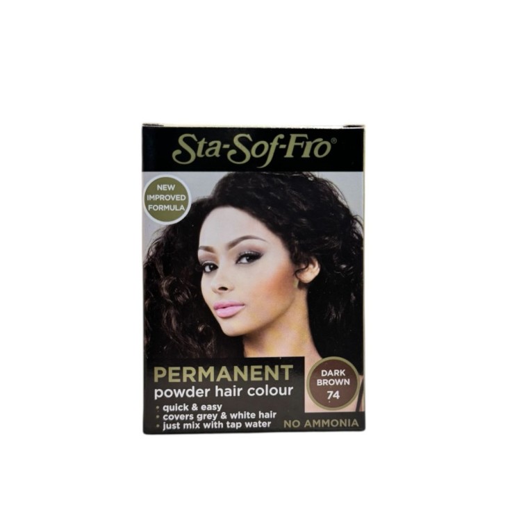 Sta-sof-Fro Permanent Hair Colour- 74 Dark Brown