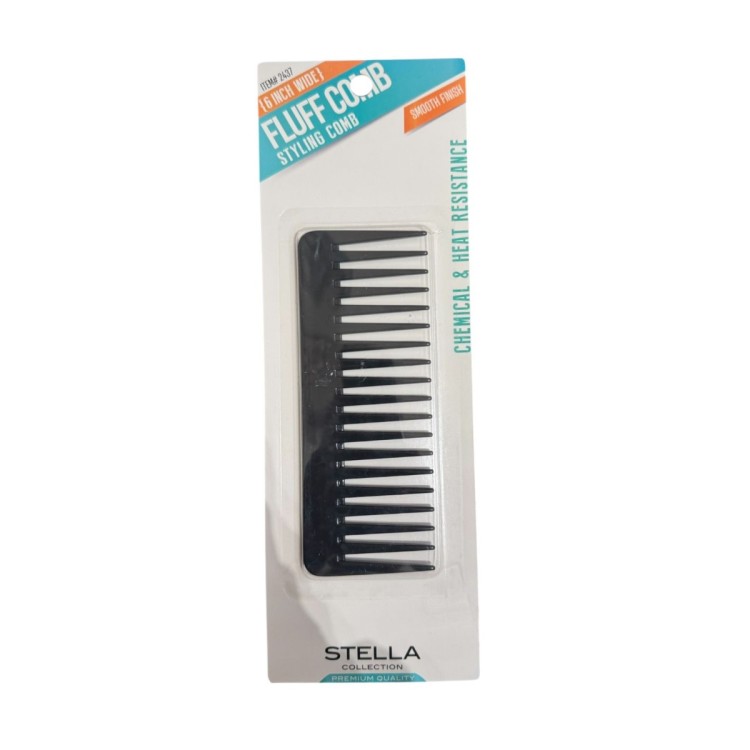 Stella Fluff Comb 6 Inch Wide 