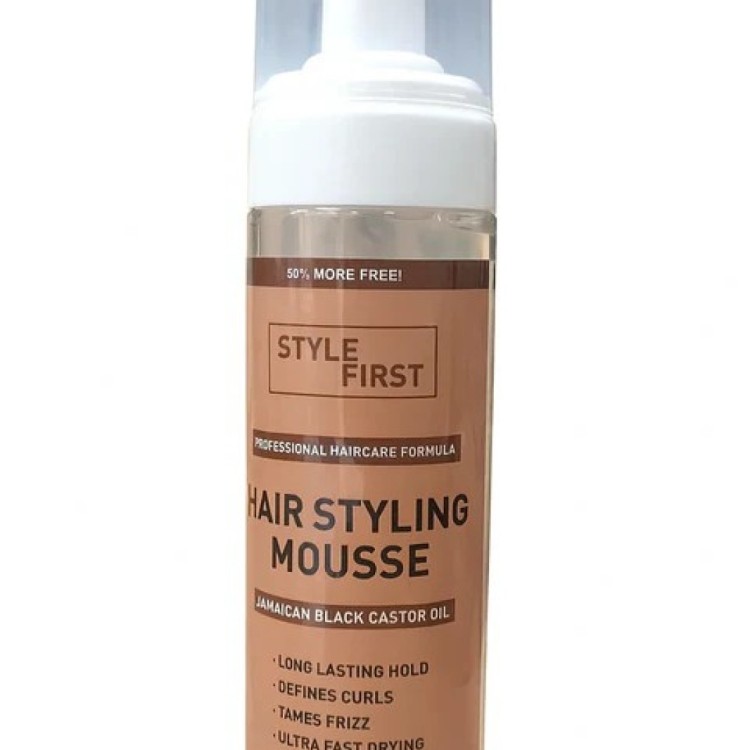 Style First hair styling mousse jamaican black castor oil 207ml