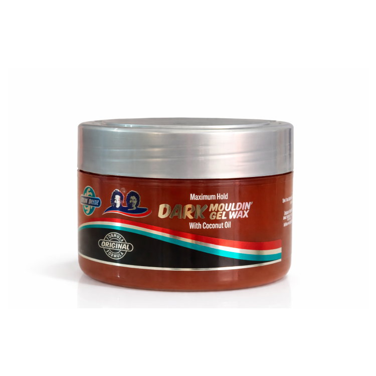 STYLING DREDZ MAXIMUM HOLDDARK MOULDIN GEL WAX WITH COCONUT OIL 250ML 