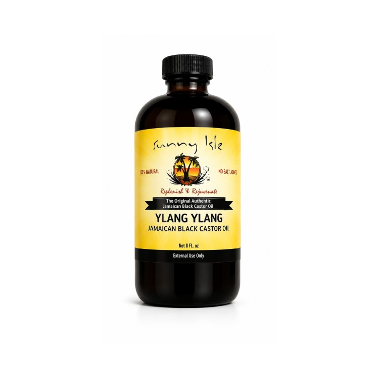 SUNNY ISLE YLANG YLANG JAMAICAN BLACK CASTOR OIL 8OZ