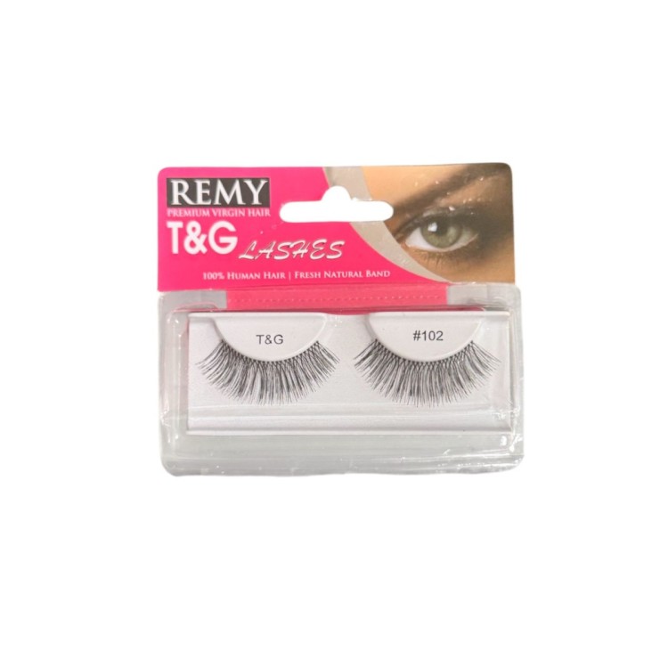T & G Remy Hair Eyelashes (Style #102)