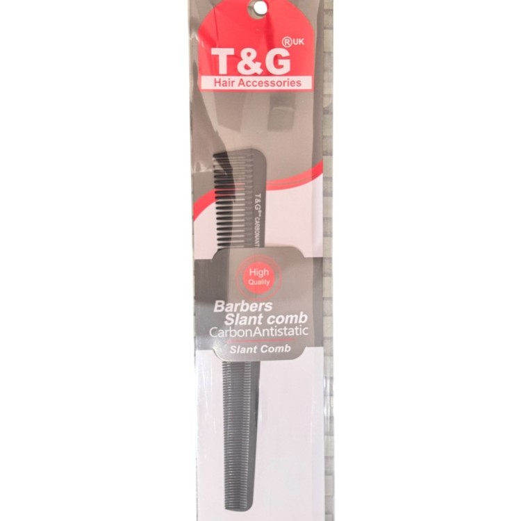 T&G Barbers Slant Comb 
