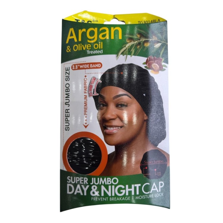 T&G Argan & Olive Oil Super jumbo Day & Night Cap