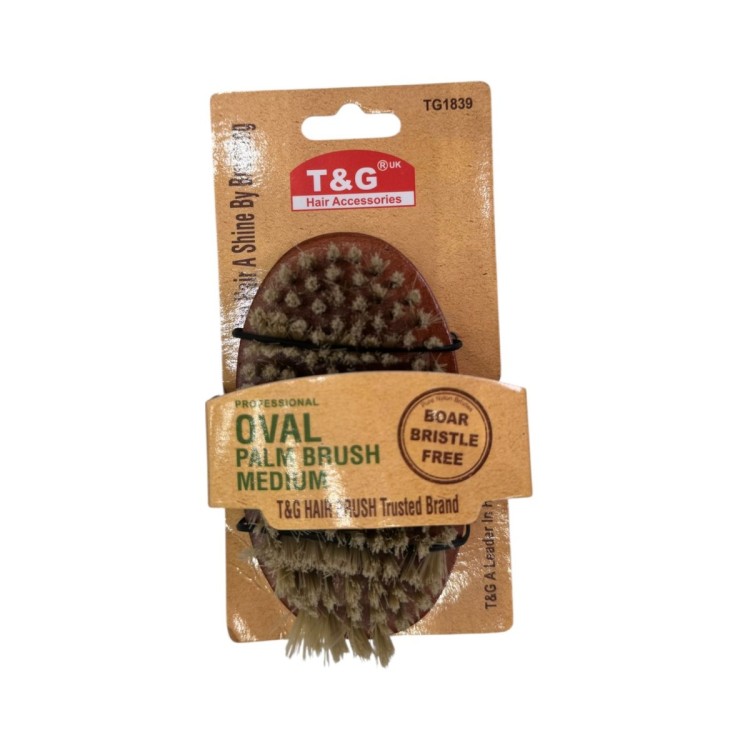 T&G Oval Palm Brush Medium