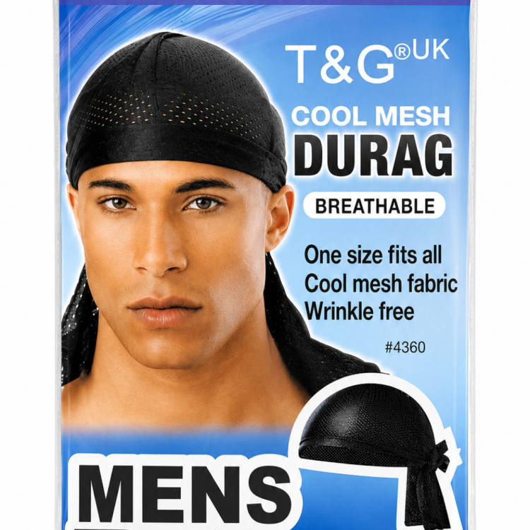 T&G UK Cool Mesh Mens Durag