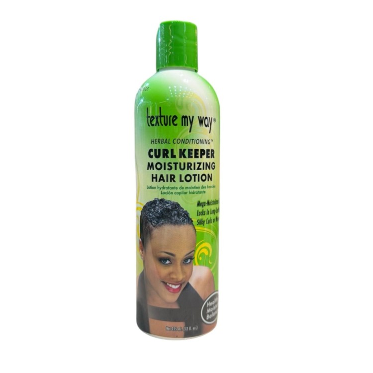 Texture My Way curl Keeper Moisturising Hair Lotion 12oz