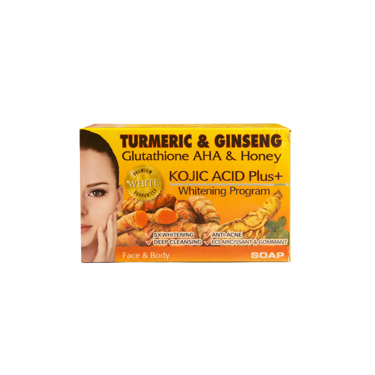 Turmeric & Ginseng Kojic Acid Plus+ Whitening Soap