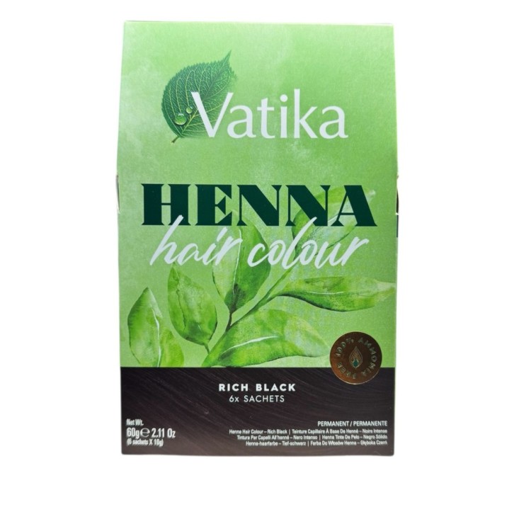 Vatika Hair Colour- Rich Black 60g