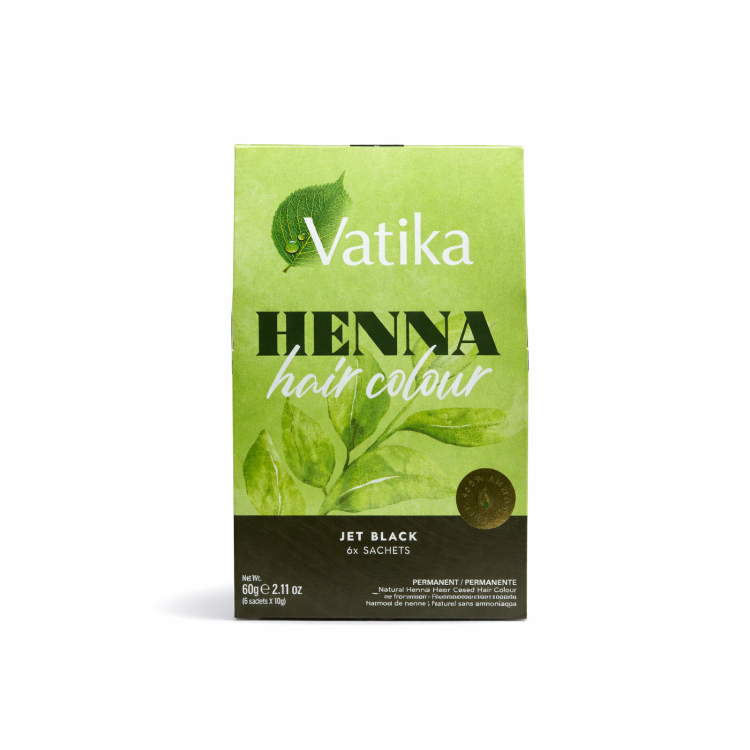 Vatika Hair Colour-Jet Black 60g