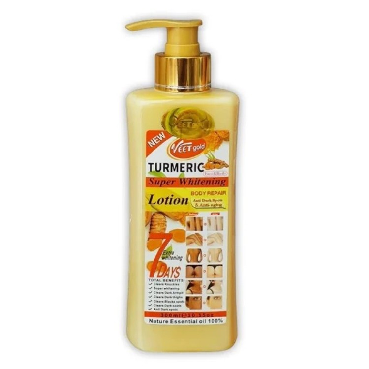 VEET GOLD TURMERIC SUPER WHITENING LOTION
