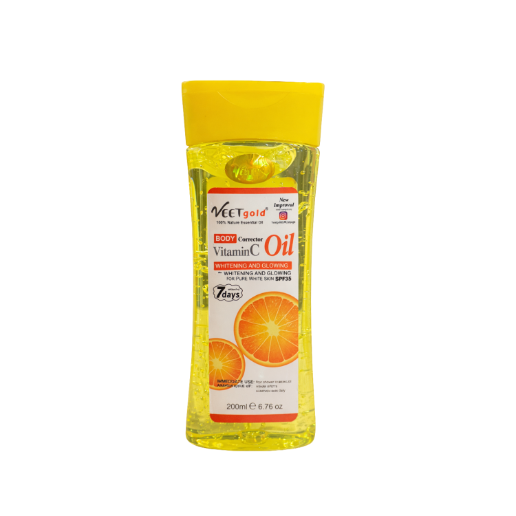 VEET GOLD VITAMIN C BODY CORRECTOR OIL 200ML