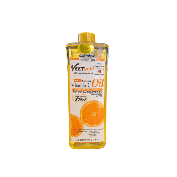 VEET GOLD VITAMIN C BODY CORRECTOR OIL 1000ML