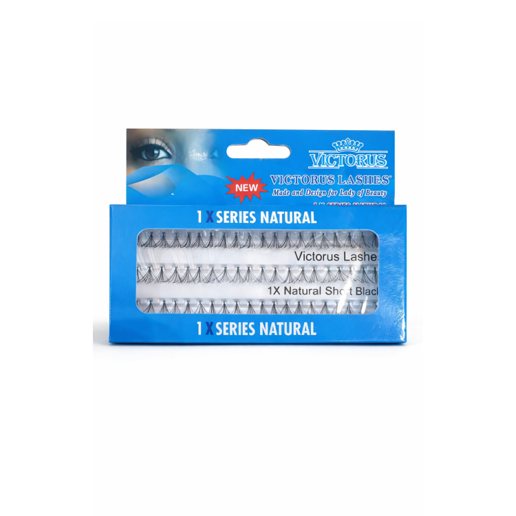 Victorus Lashes 1X Series Natural-short