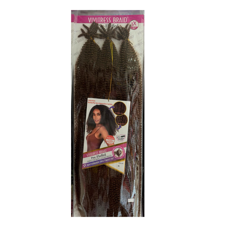 VIVITRESS 3X WATERWAVE FRO TWIST 30 (30)