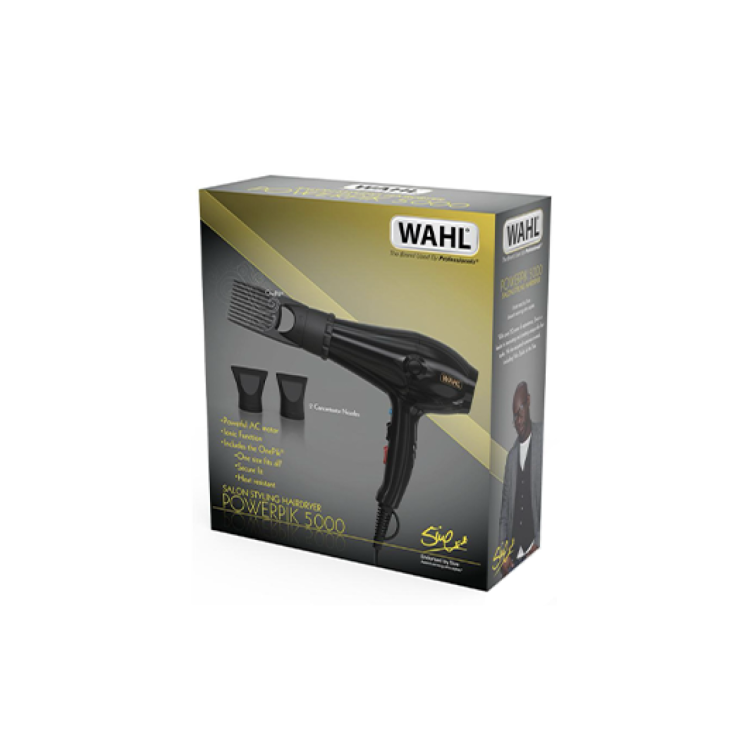 Wahl PowerPik 5000 Saloon Styling Hair Dryer Black
