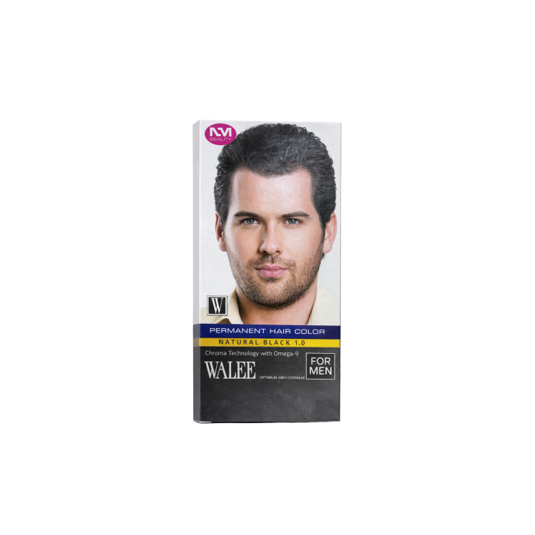 Walee For Men Permanent Hair color Natural Black -1.0