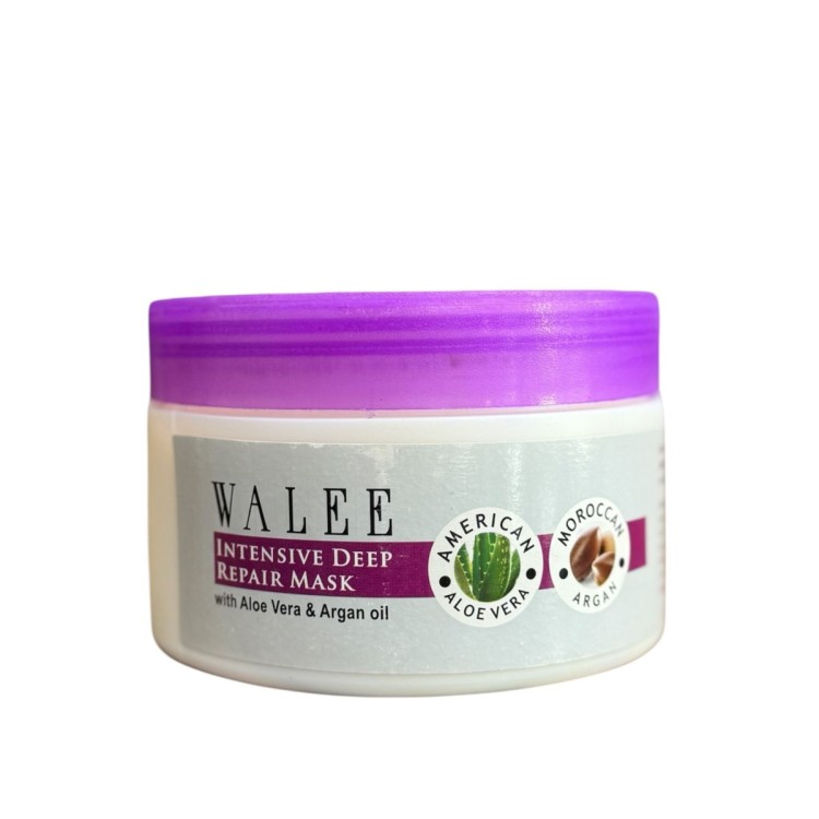 Walee Intensive Deep Repair Mask with Aloe vera & Argan Oil 