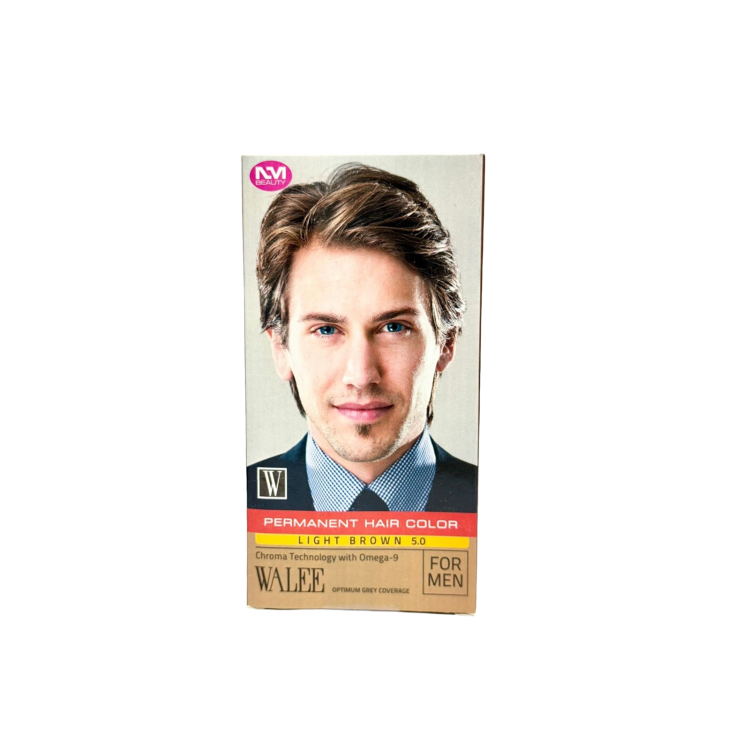 Walee Permanent Hair Color Light Brown-5.0