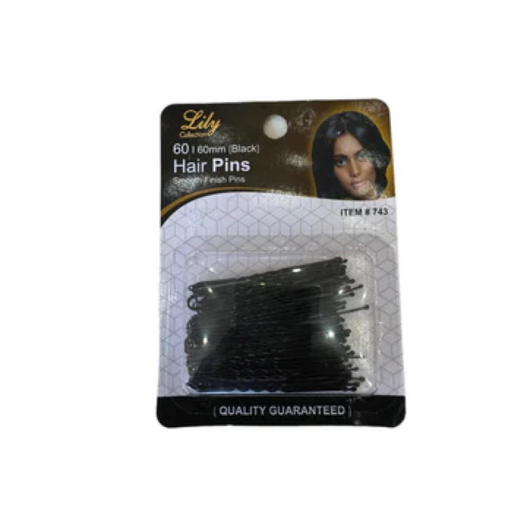 WAVE PINS 60 PC 60MM BLACK 743