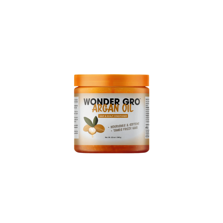 WONDER GRO ARGAN OIL HAIR & SCALP CONDITIONER – 12 OZ (340 G)
