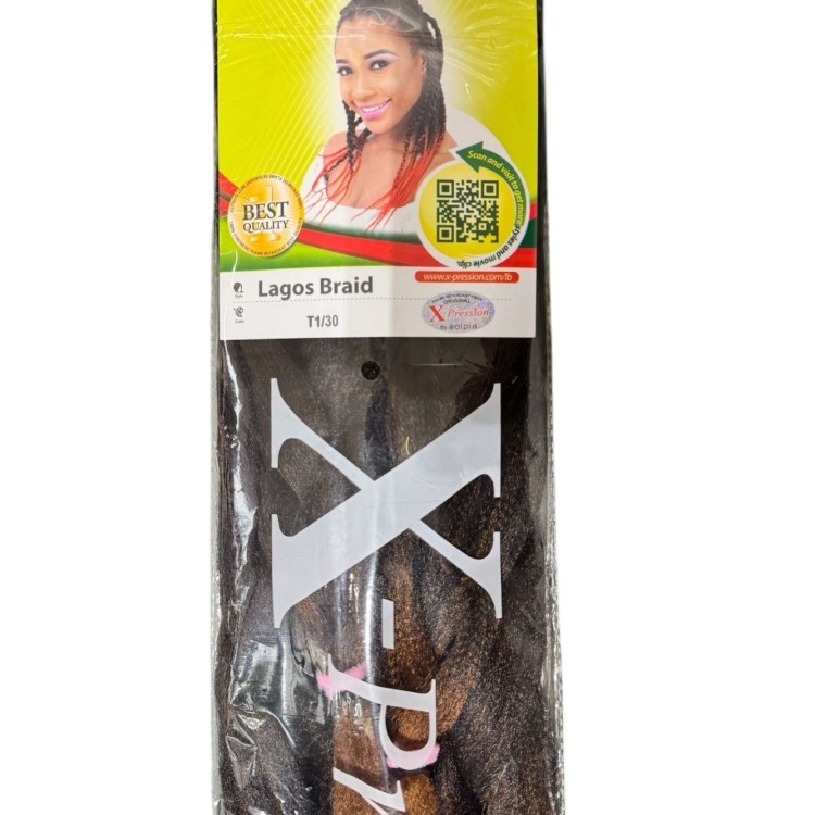 X-Pression - Lagos Braid T1/30