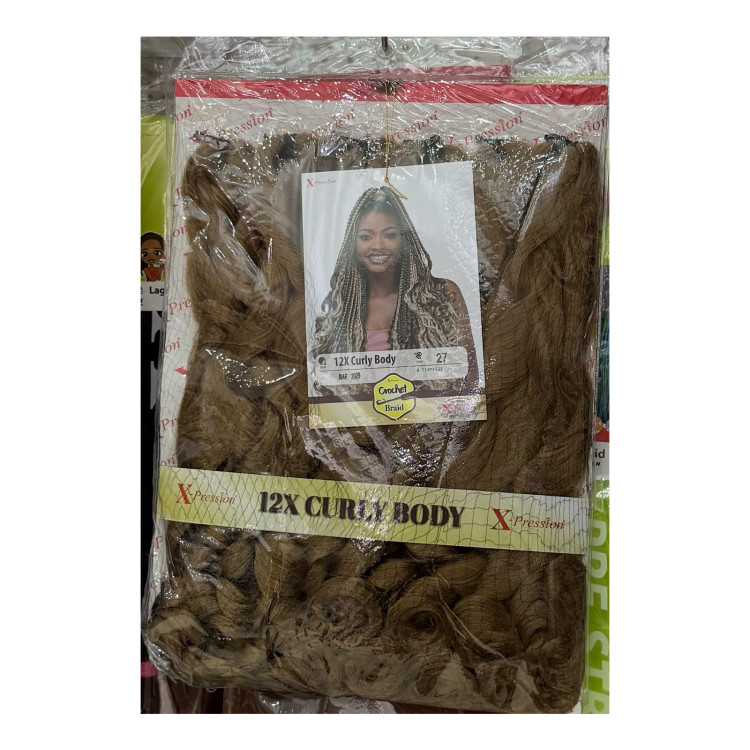XPRESSION 12 X CURLY BODY , (27)