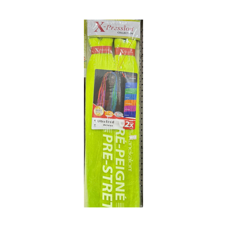 XPRESSION ULTRA UV BRAID 2X ,UV YELLOW 